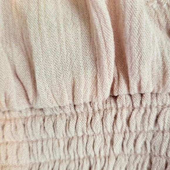 Maurice's Pink Short Sleeve Eyelet Blouse - Picture 4 of 5